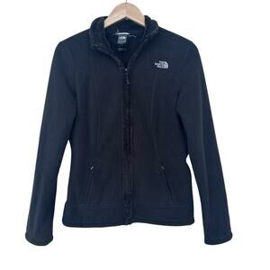 The North Face Black Morningside Fleece Full Zip Jacket Sz S